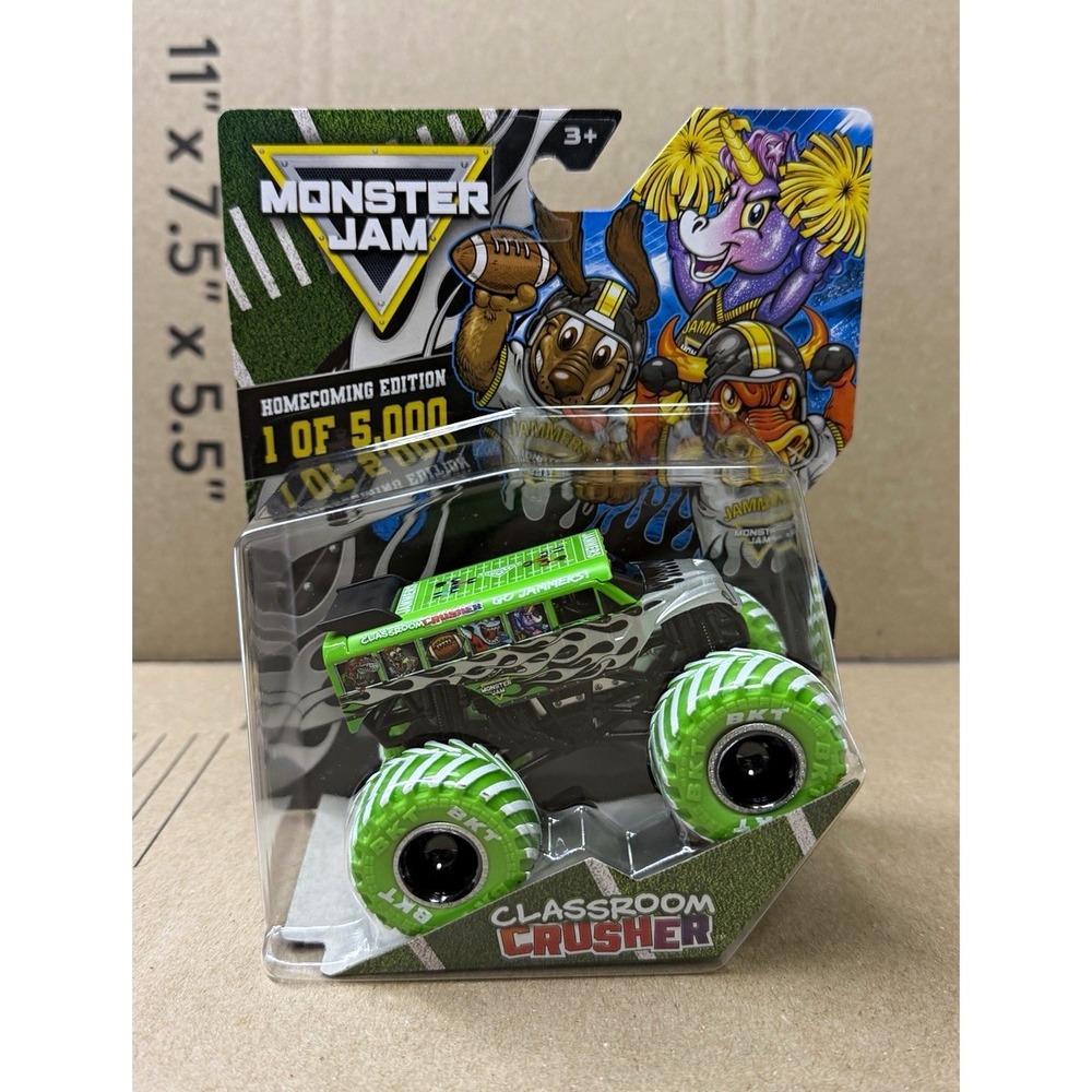 Monster Jam Classroom Crusher Homecoming Superstore Exclusive 1:64 RARE